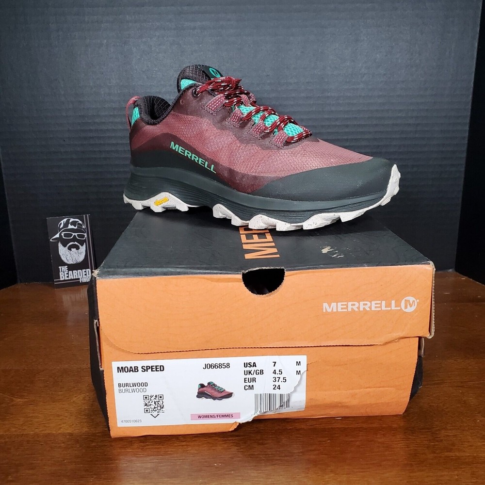Women's Merrell Moab Speed Burlwood J066858 Women's Float Pro Size 7